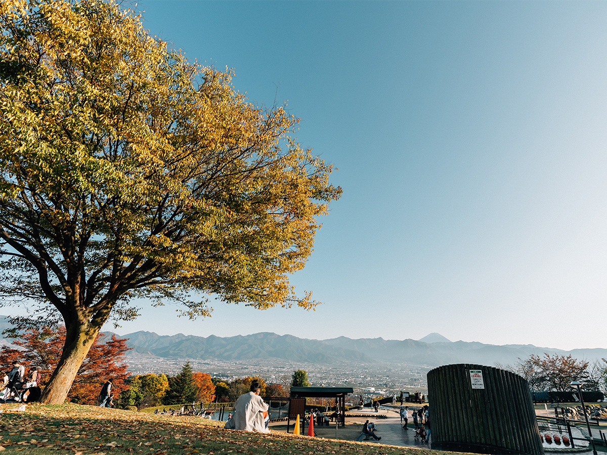 笛吹川フルーツ公園