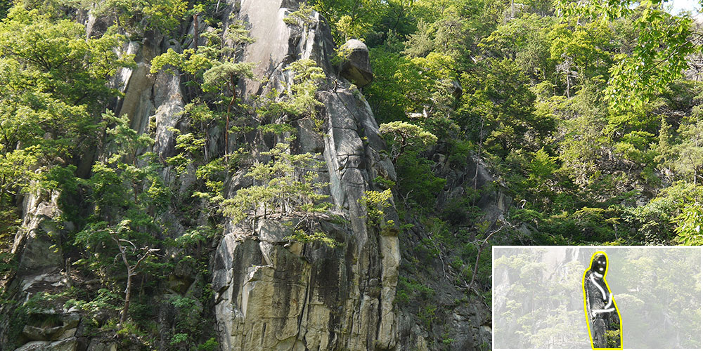 寒山拾得岩