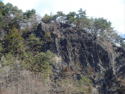 2.燕岩岩脈(甲府)